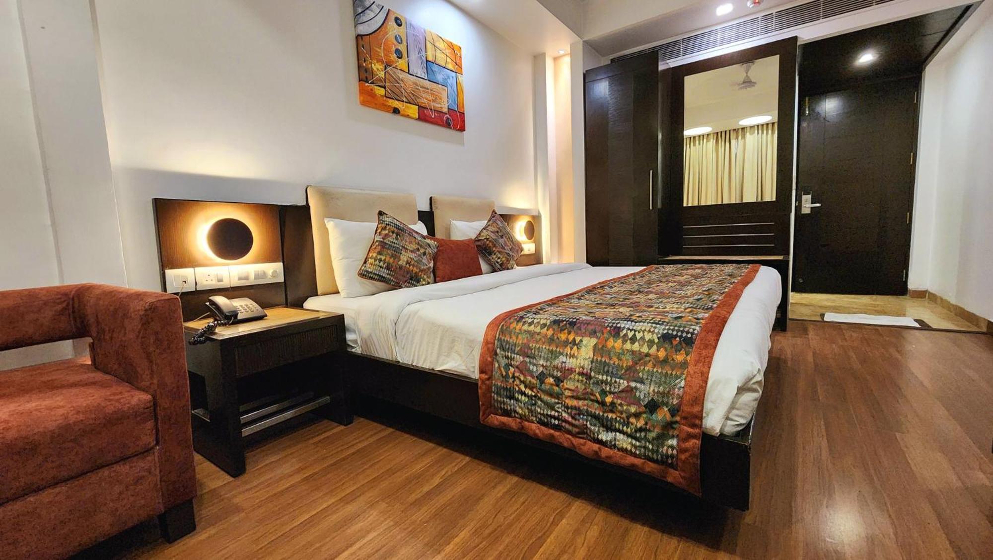 The Prime Balaji Deluxe At New Delhi Railway Station - Free Airport Pickup Hotel Eksteriør billede