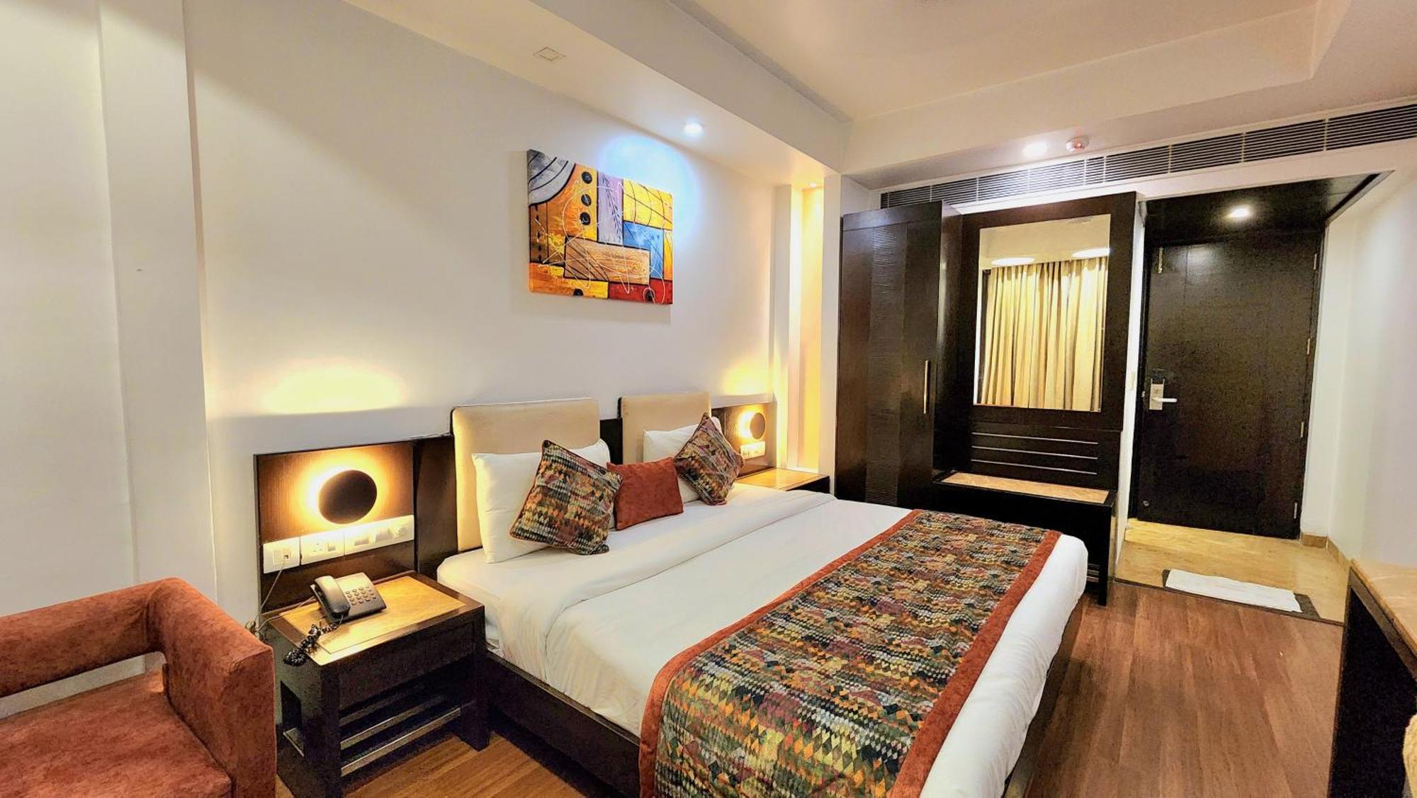 The Prime Balaji Deluxe At New Delhi Railway Station - Free Airport Pickup Hotel Eksteriør billede