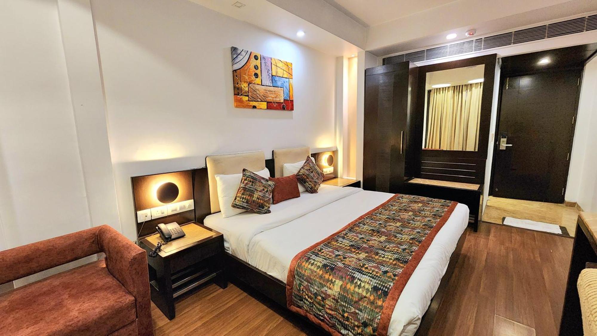 The Prime Balaji Deluxe At New Delhi Railway Station - Free Airport Pickup Hotel Eksteriør billede