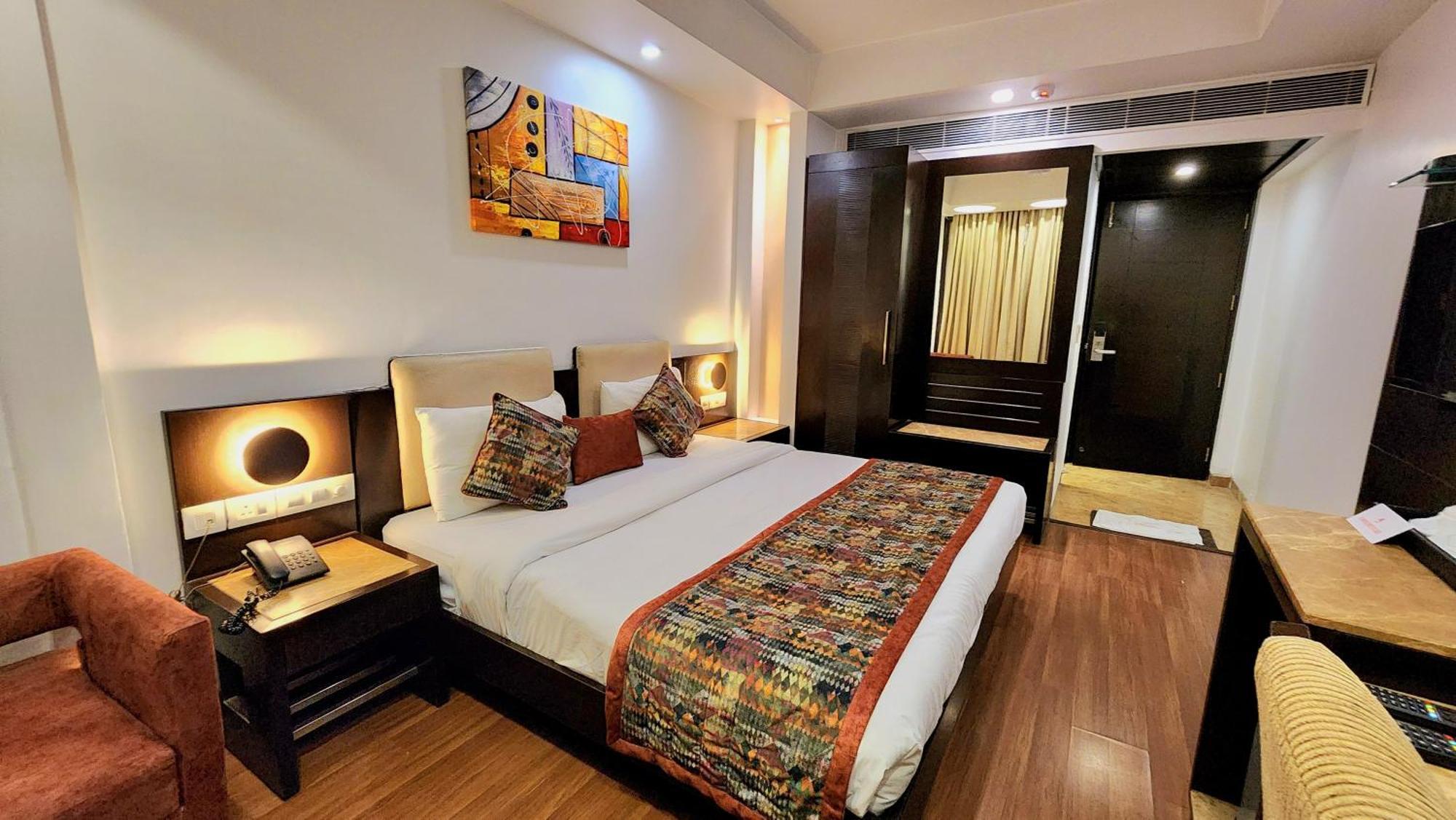 The Prime Balaji Deluxe At New Delhi Railway Station - Free Airport Pickup Hotel Eksteriør billede