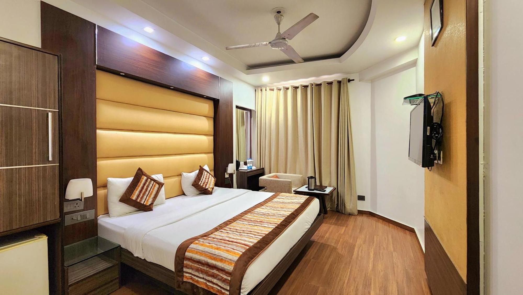 The Prime Balaji Deluxe At New Delhi Railway Station - Free Airport Pickup Hotel Eksteriør billede