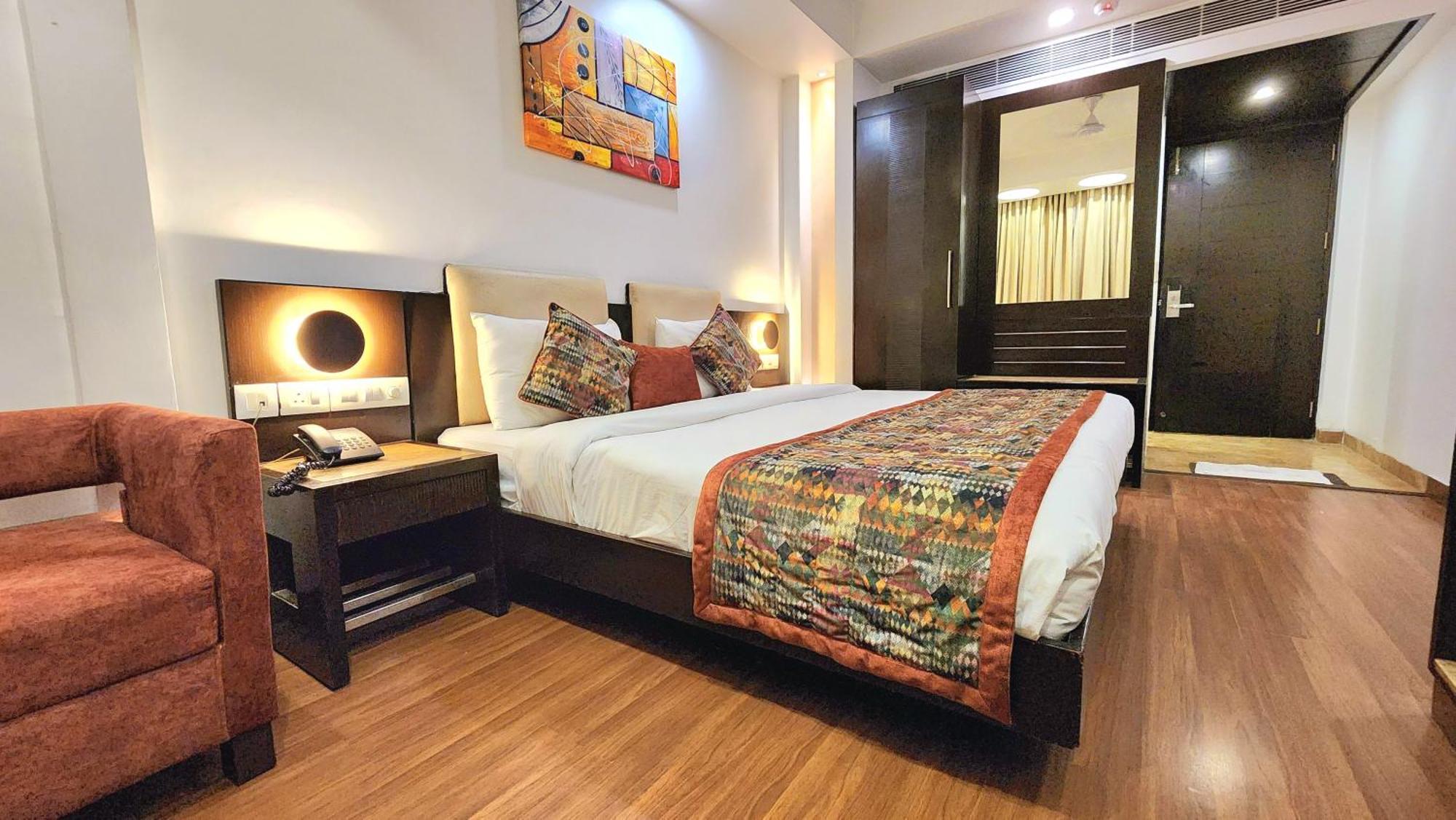The Prime Balaji Deluxe At New Delhi Railway Station - Free Airport Pickup Hotel Eksteriør billede